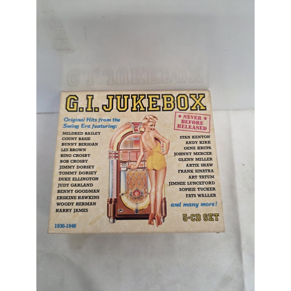 G.I. Jukebox 100 Original Hits Swing Era 1936-1946 5 CD Box Set Hindsight